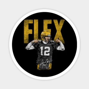 Aaron Rodgers Green Bay Flex Bold Magnet